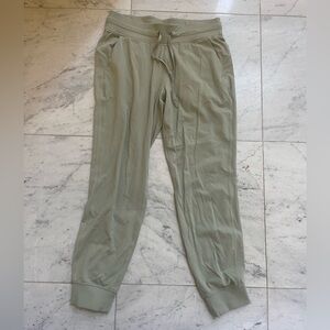 Sage green lululemon joggers